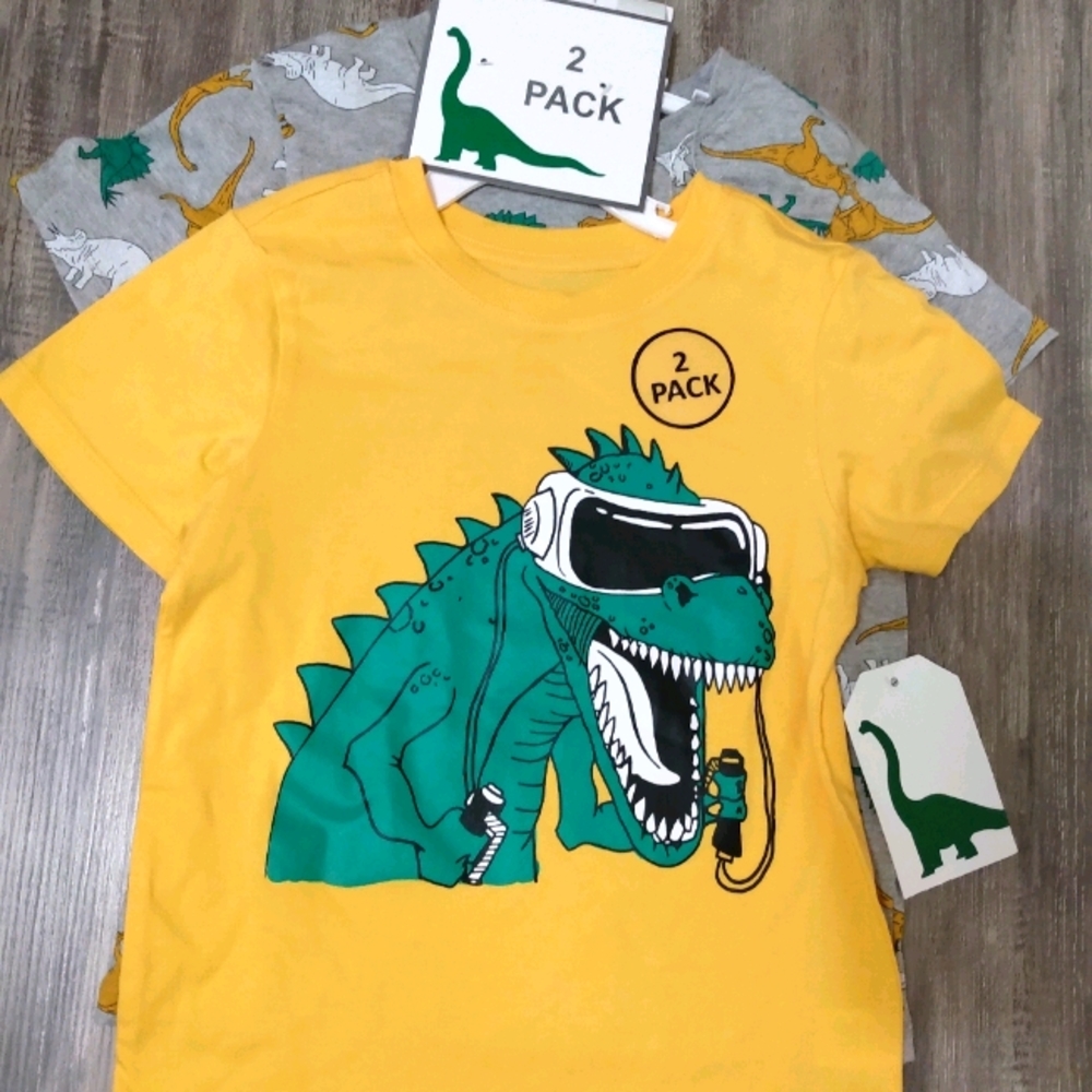 2 Pack of Dinosaur Shirts